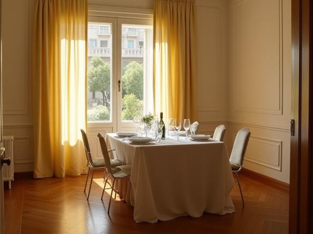 Salón preparado para evento especial